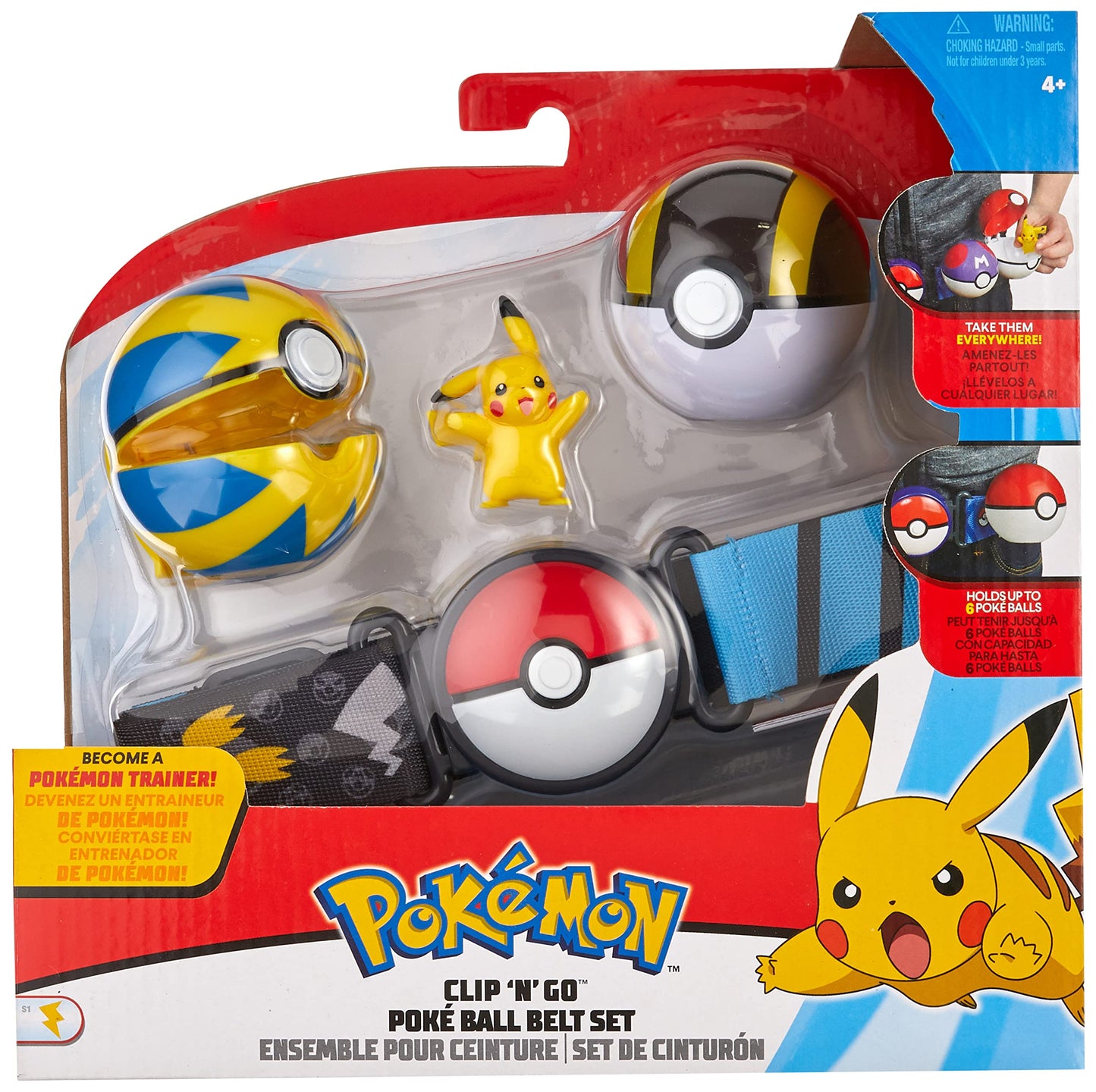 Pokémon Clip 'N' Go Poké Ball Belt Set