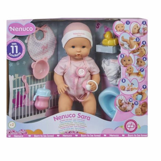 Baby Doll with Accessories Nenuco Sara Famosa