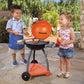 Little Tikes Sizzle 'n Serve 15-Piece Outdoor Plastic Pretend Play Barbecue Grill