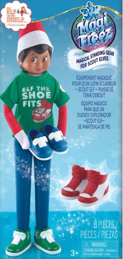 The Elf on the Shelf MagiFreez® Cool Kicks Sneaker Trio-Mix and Match Sneakers for Your Scout Elf