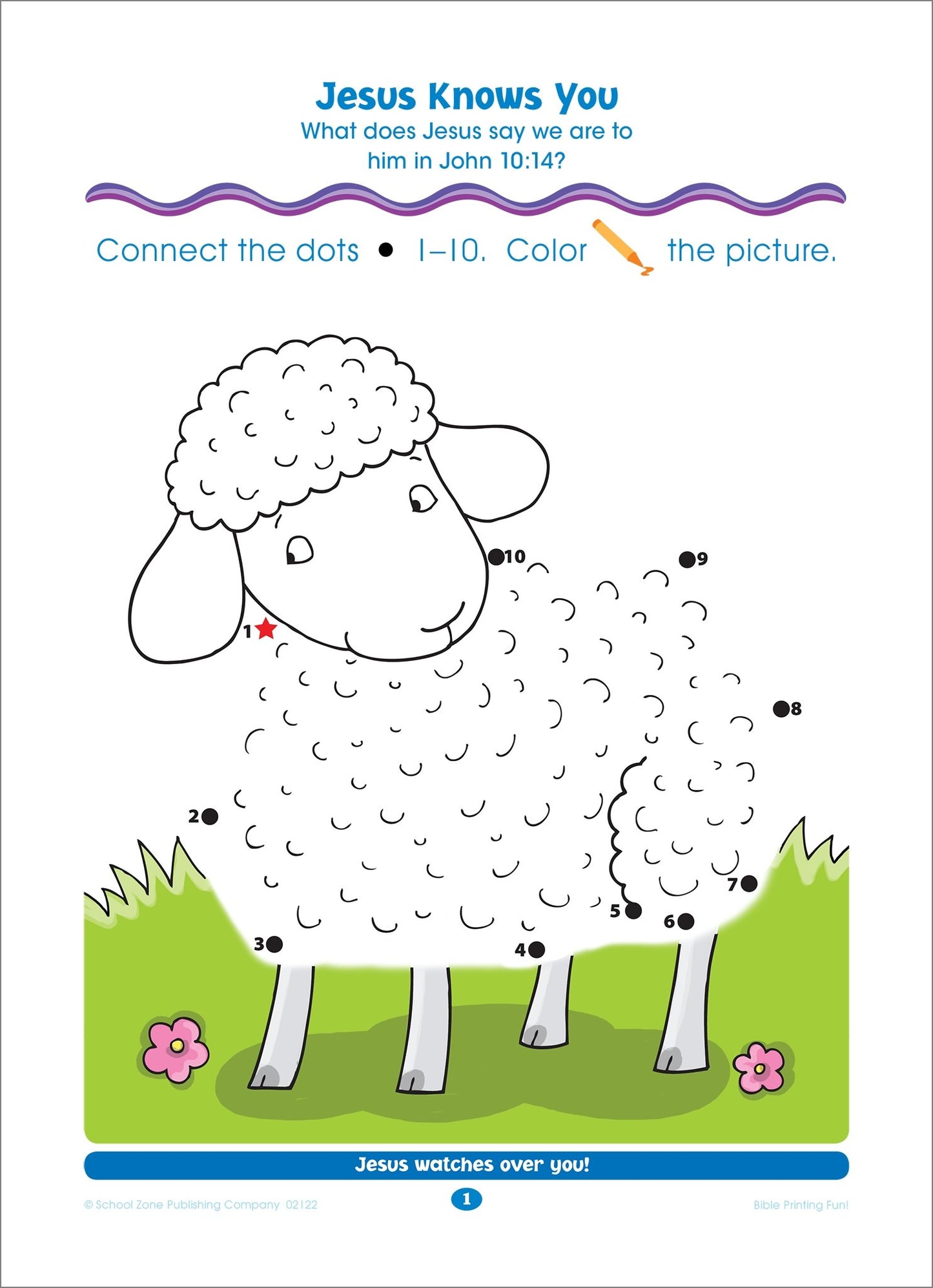 School Zone - Bible Dot-to-Dots! 1-25