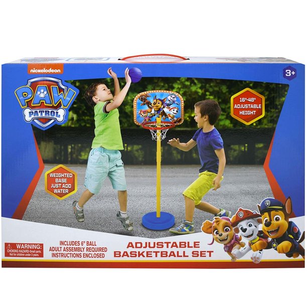 Paw Patrol Adjustable Basketball Set