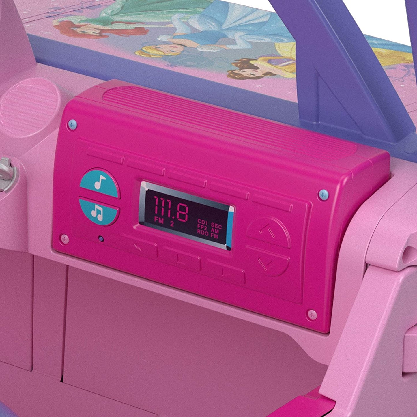 Power Wheels Disney Princess Jeep Wrangler 12-V