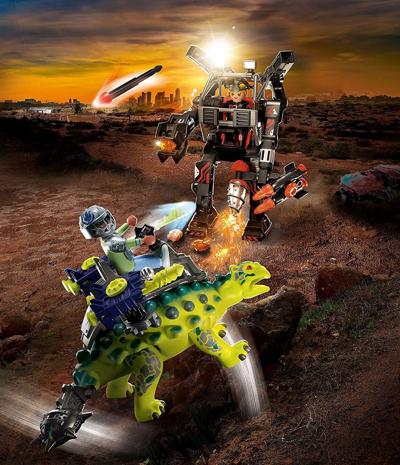 Playmobil Dino Rise Saichania: Invasion of The Robot