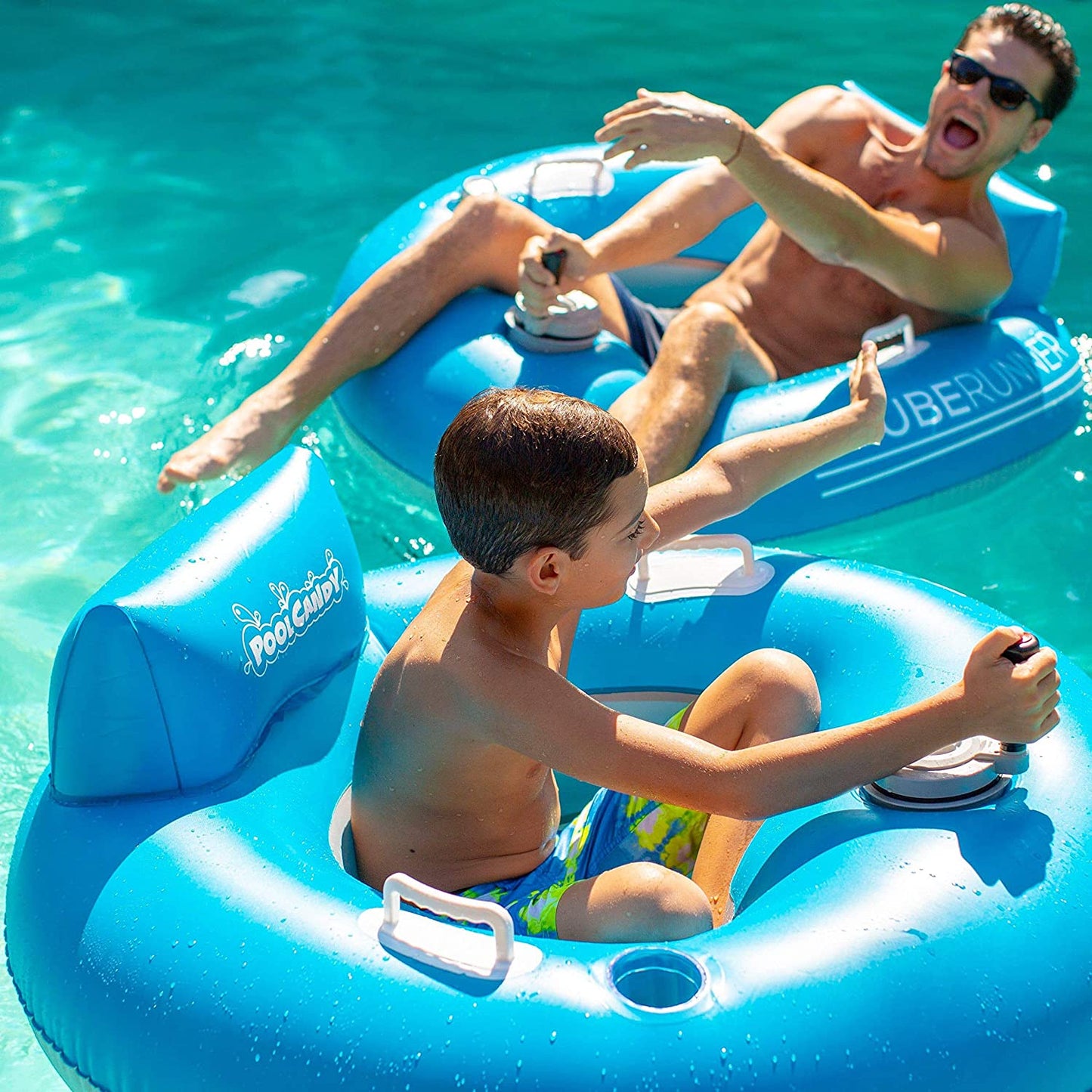 Pool Candy Tube stunner Motorized Jumbo Pool Tube