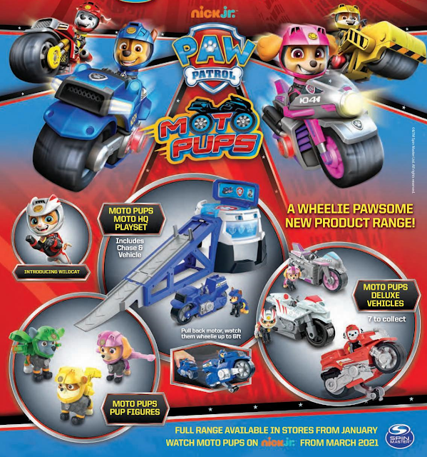 Paw Patrol True Metal Moto Pups