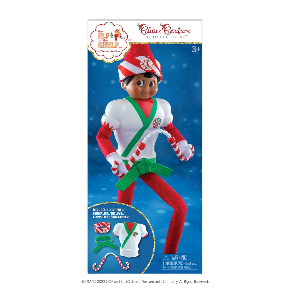 The Elf on the Shelf Claus Couture® Karate Kicks Set