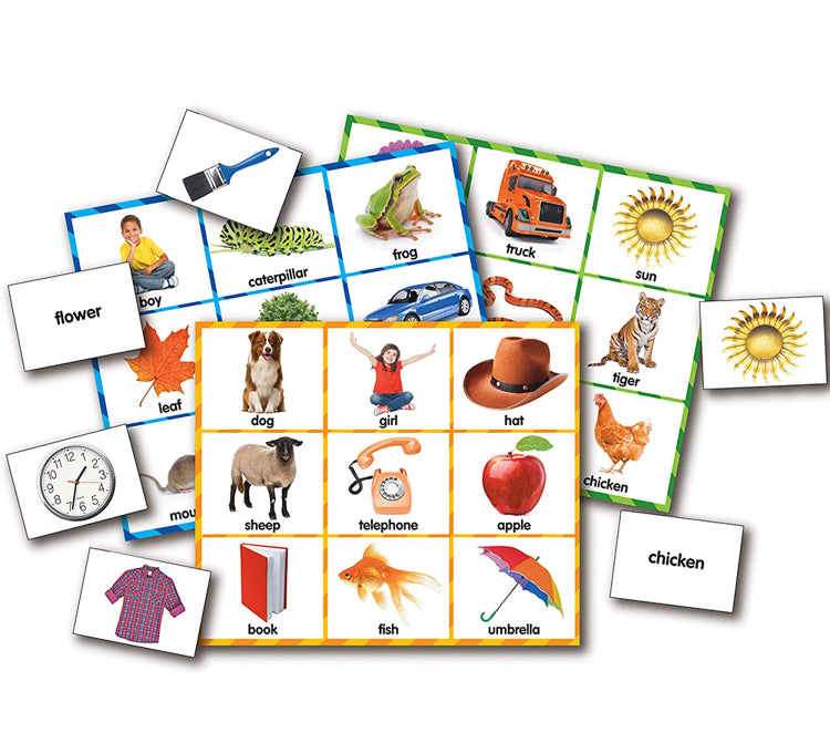 The Learning Journey: Match It! Bingo - Picture Word