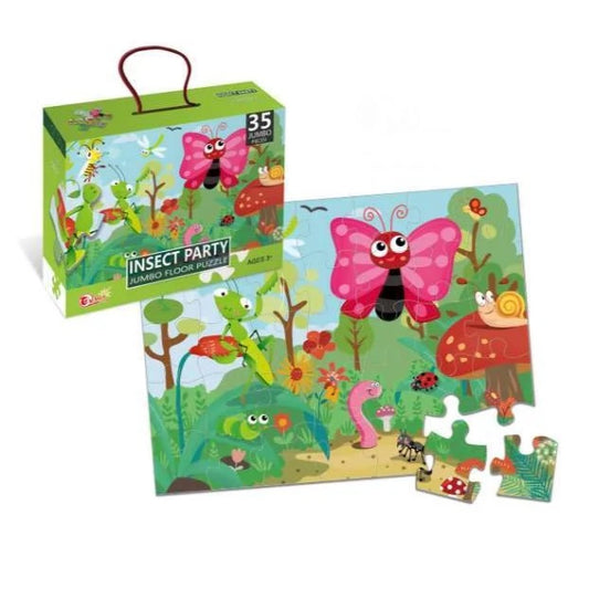 Insect Party Jumbo Floor Puzzle