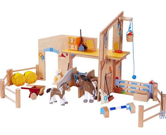 HABA Little Friends Happy Horse Riding Stable
