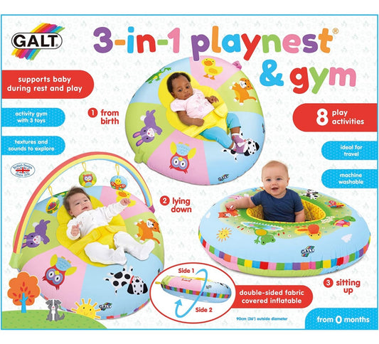 Galt 3-in-1 Playnest & Gym