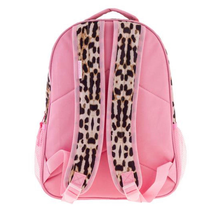 Stephen Joseph Kid School Girl Backpack - Leopard