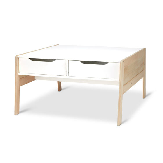Wooden Art & Activity Table with Bins
