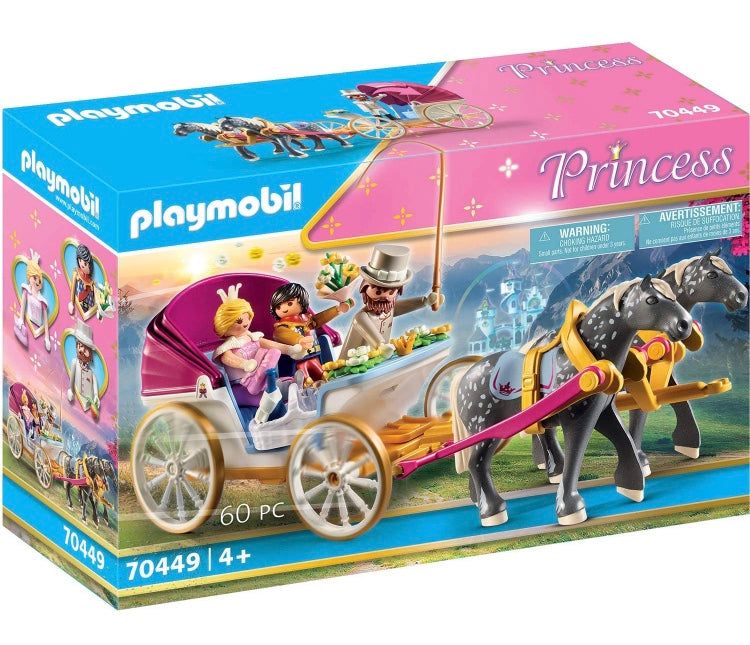 Playmobil Princess Horse-drawn Carriage Building Set