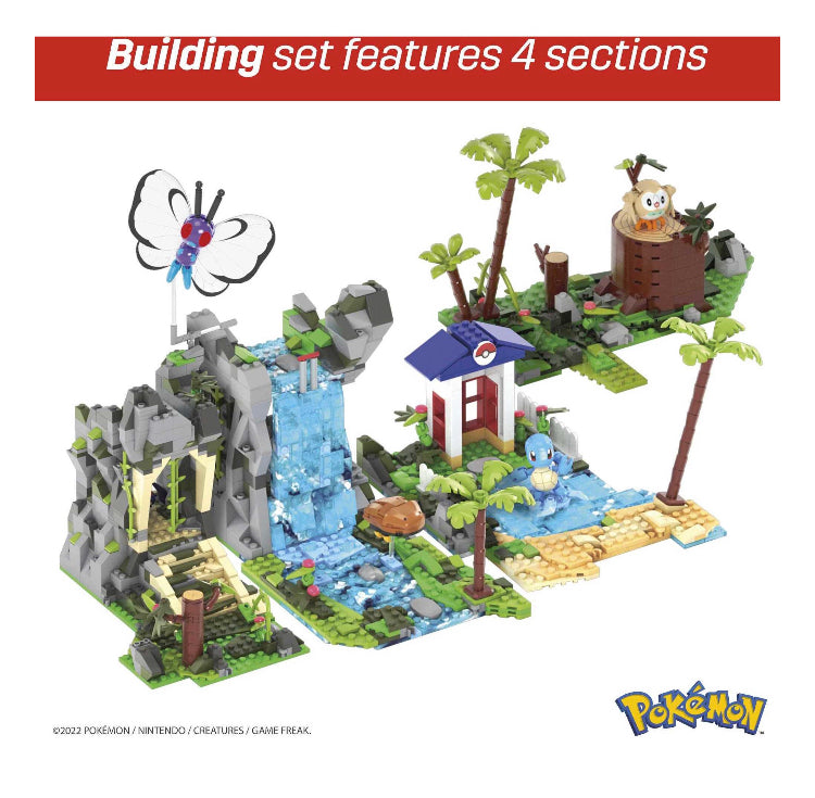 Mega Construx Pokemon Ultimate Jungle Expedition Building Set