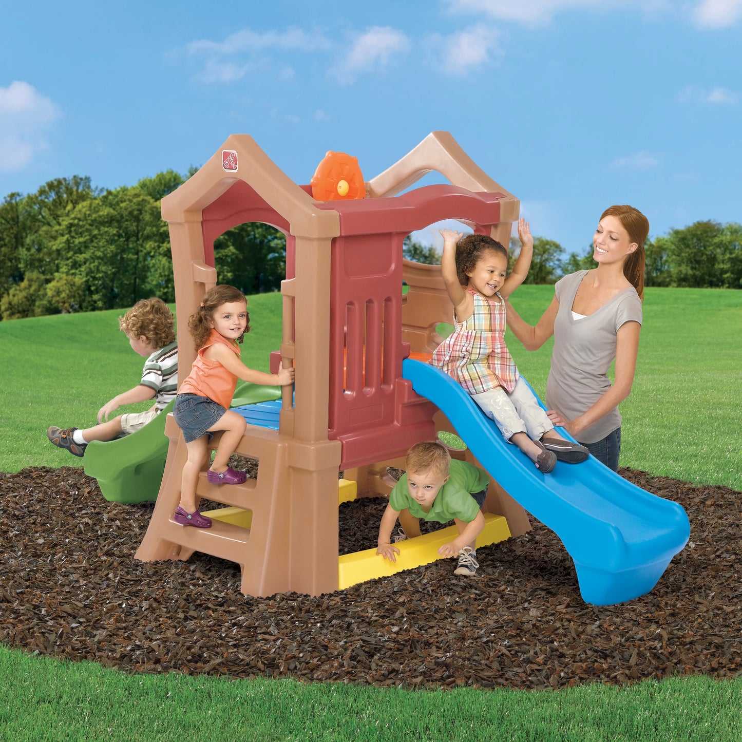 STEP2 Play Up Double Slide Clim va ber