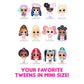 Mini L.O.L. Surprise! Family- with 3 Dolls, Surprises, Mini Dolls, Collectible Dolls, Ball Playset, Mini Tween Fashion Dolls- Great Gift for Girls Age 4+