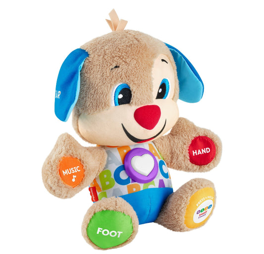 Fisher-Price Laugh & Learn Smart Stages Puppy Musical Plush Toy for Infants and Toddlers
