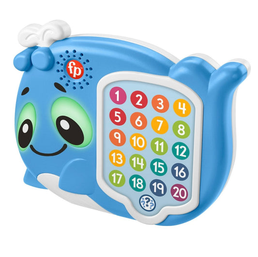 Fisher-Price 1-20 Count & Quiz Whale