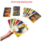 Giant UNO Jurassic World Domination Card Game for Kids, Oversized Cards & Customizable Wild Cards