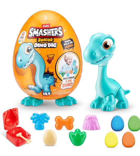 Smashers Junior Dino Dig Large Egg (Brontosaur) by ZURU