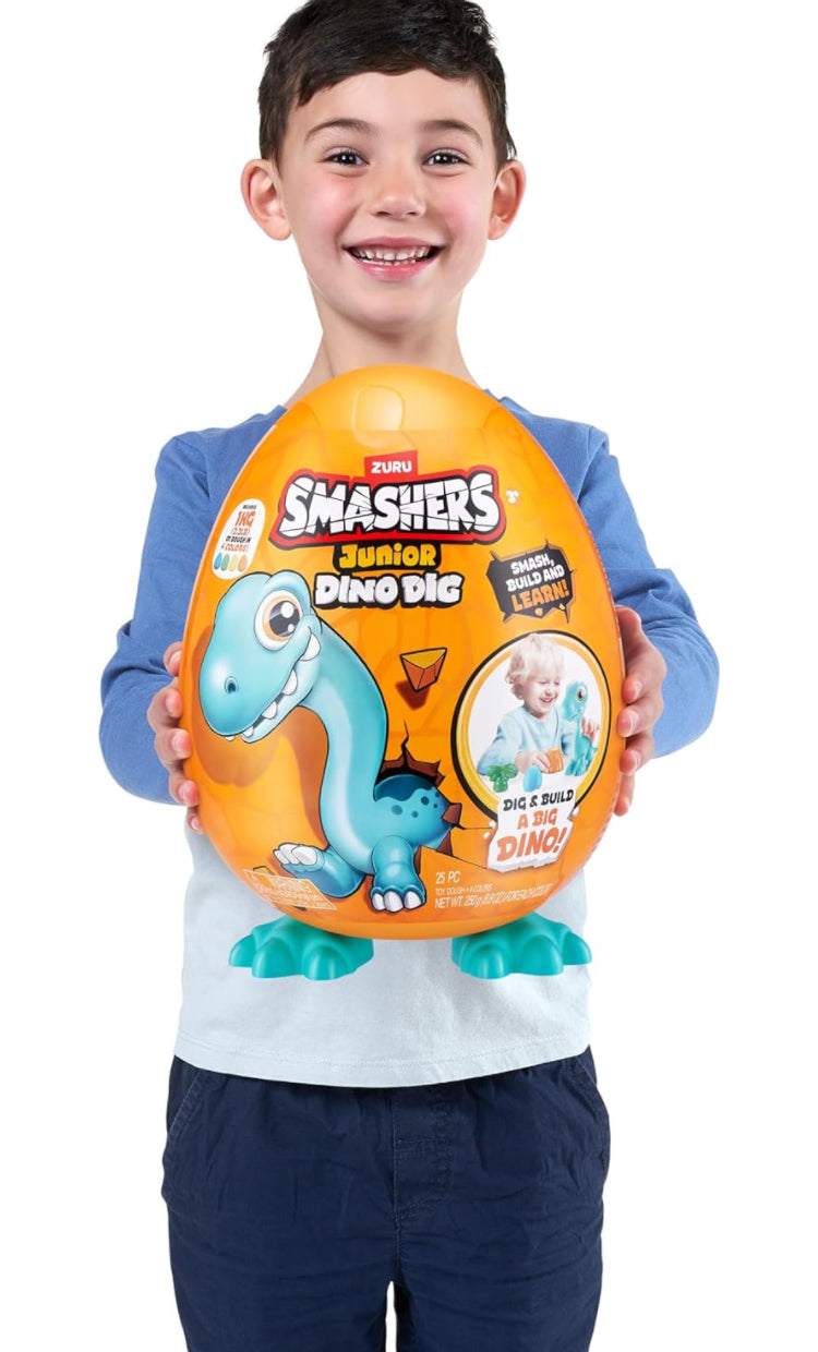 Smashers Junior Dino Dig Large Egg (Brontosaur) by ZURU