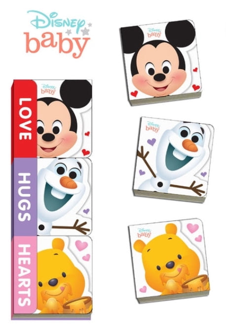 Teeny Tiny Books: Disney Baby: Love, Hugs, Hearts (Board book)