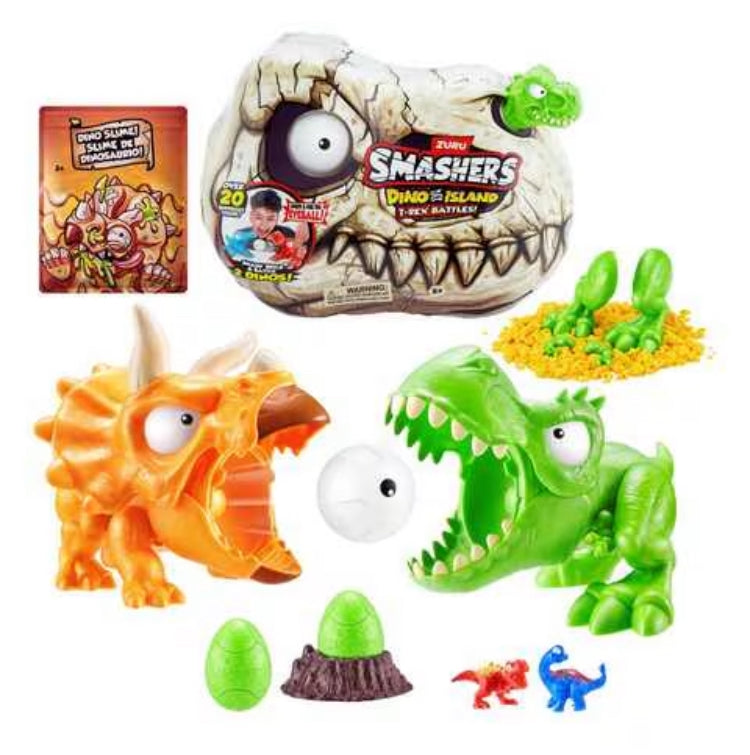 Zuru Smashers Dino Island T-Rex Battles Surprise Toy Assorted