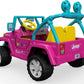 Power Wheels Barbie Jeep Wrangler 12-V