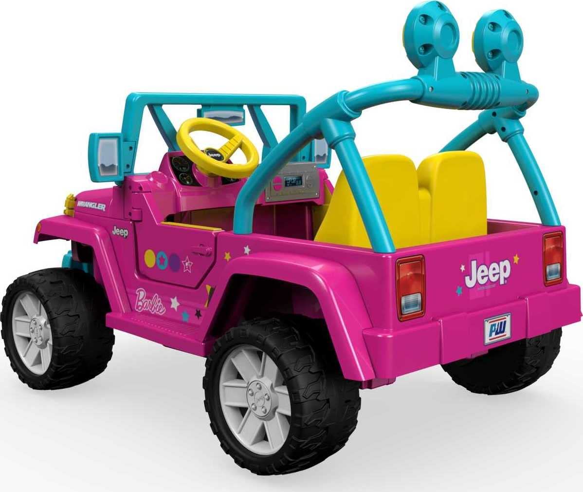 Power Wheels Barbie Jeep Wrangler 12-V