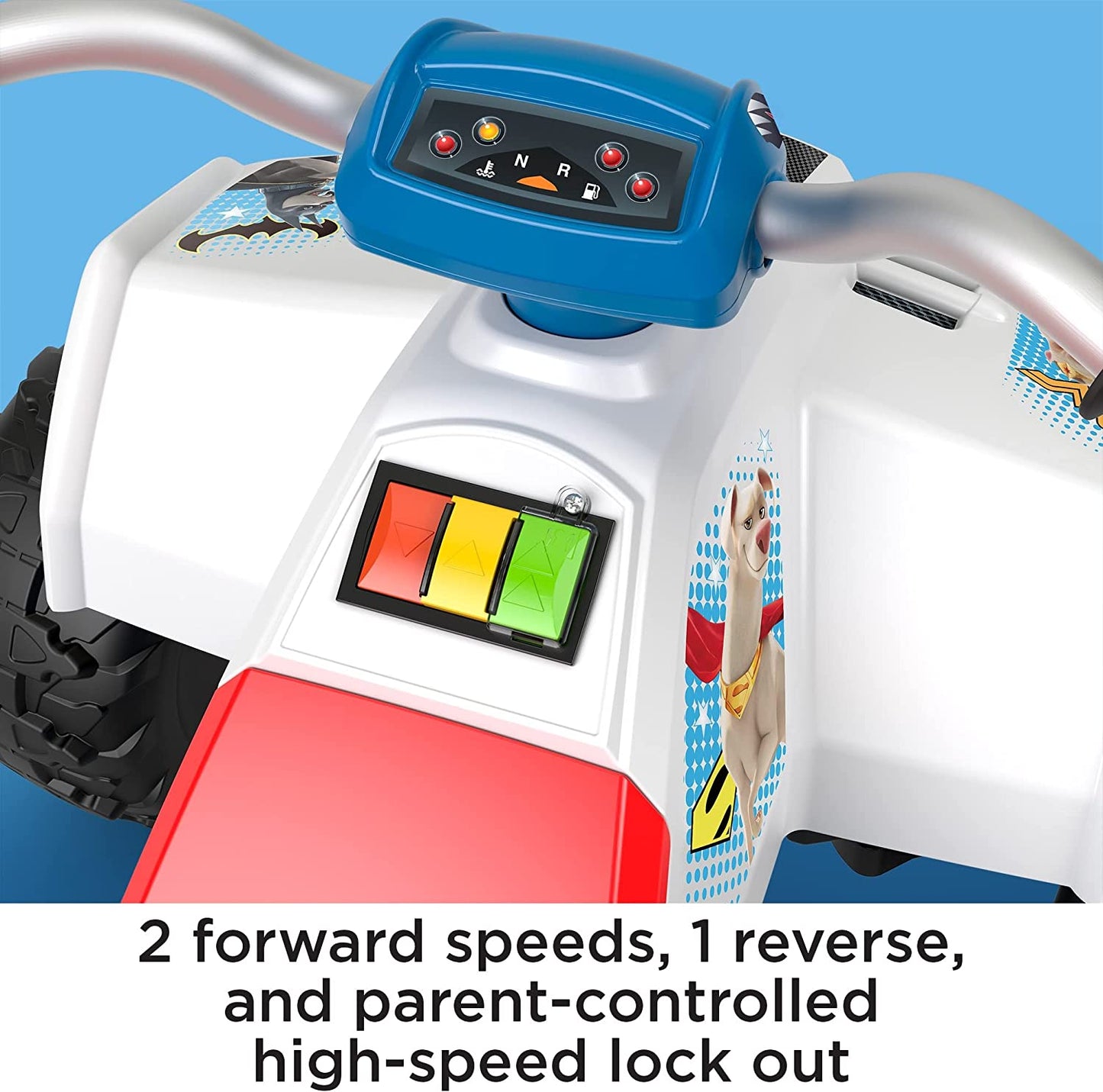 Power Wheels DC League of Super-Pets Racing ATV 12-V
