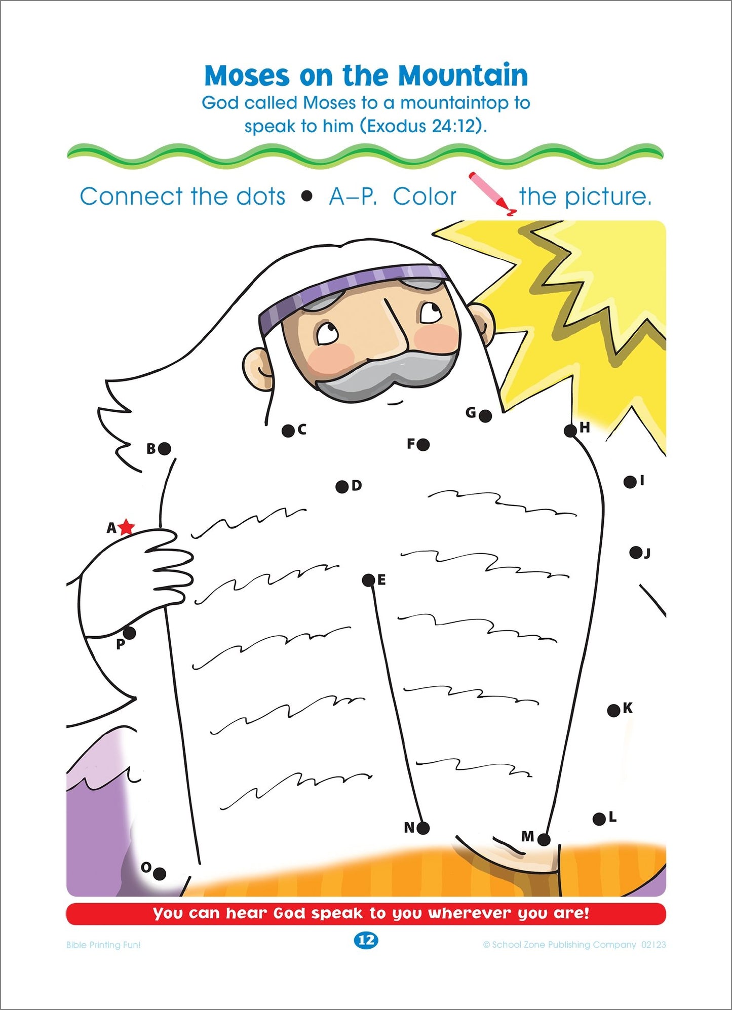 School Zone - Bible Dot-to-Dots! ABCs