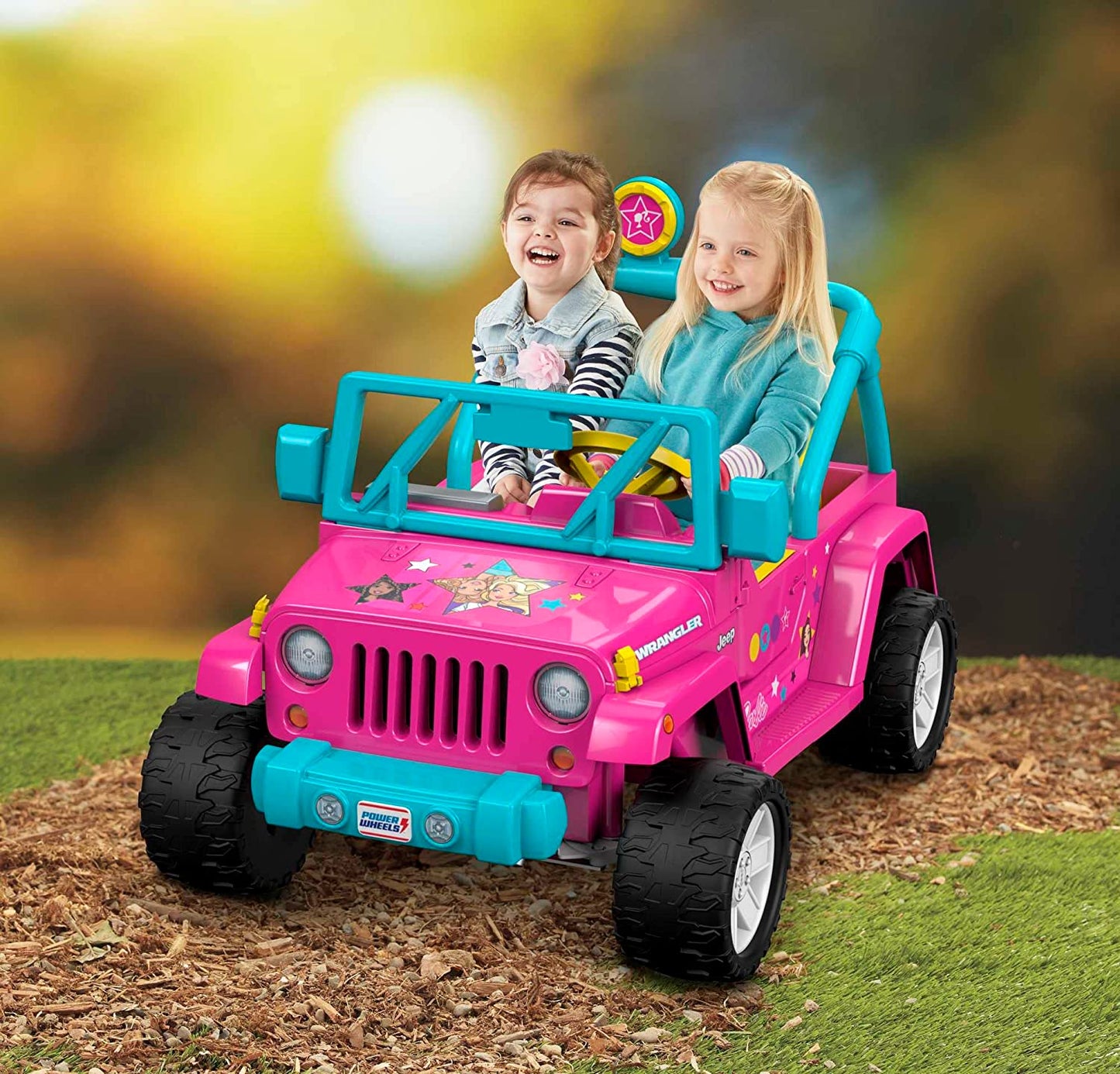Power Wheels Barbie Jeep Wrangler 12-V