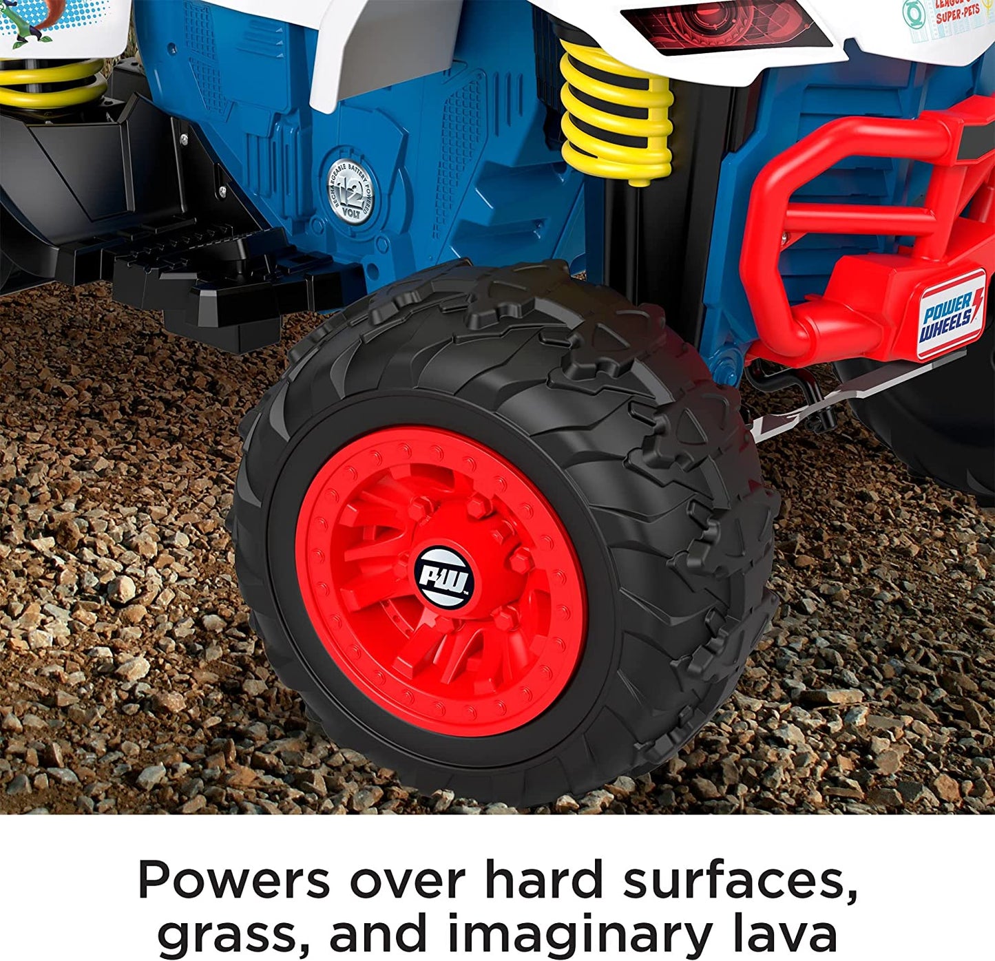 Power Wheels DC League of Super-Pets Racing ATV 12-V