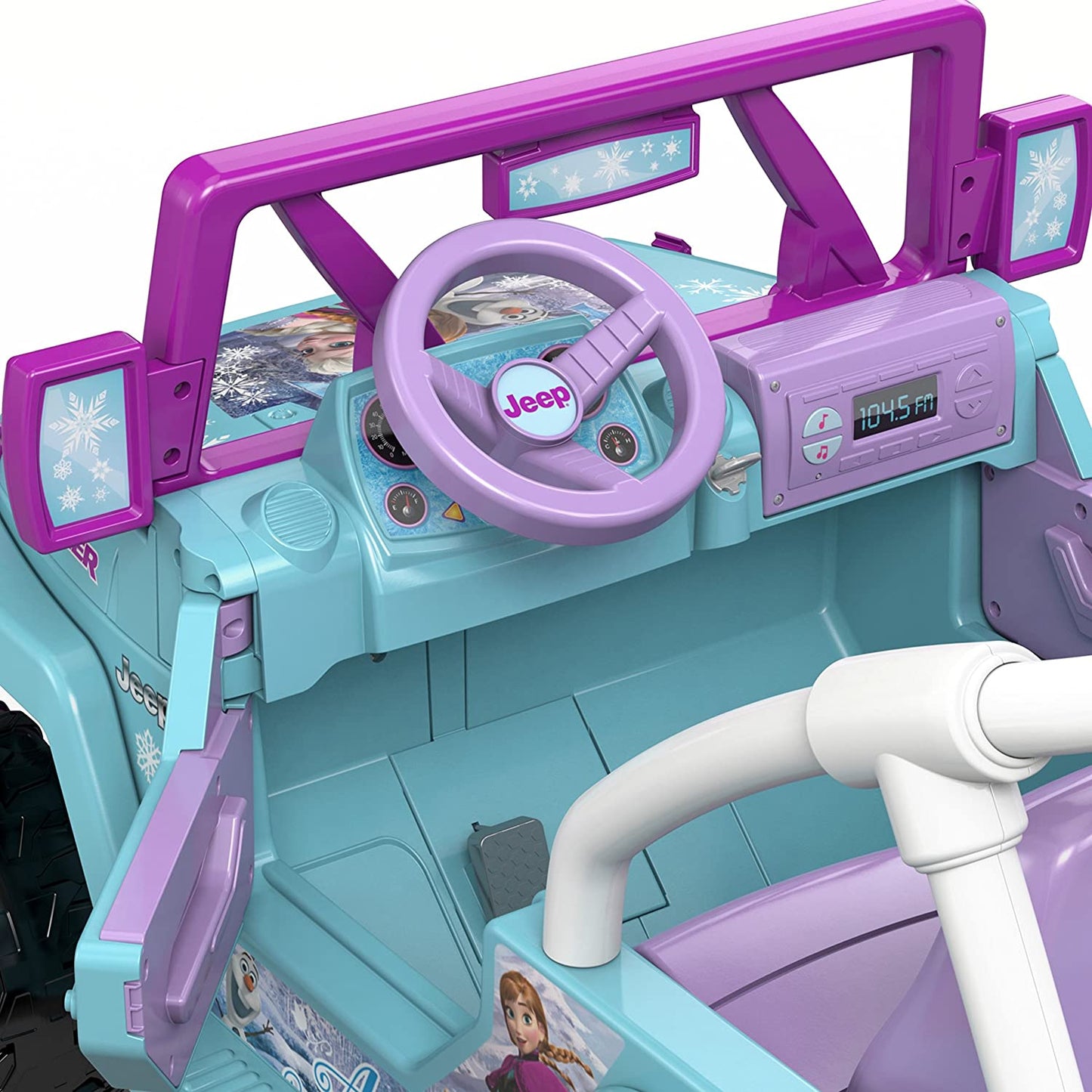 Power Wheels Disney Frozen Jeep Wrangler 12-V