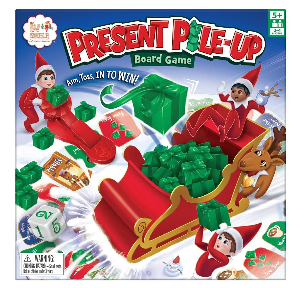 The Elf on the Shelf Present Pile-Up