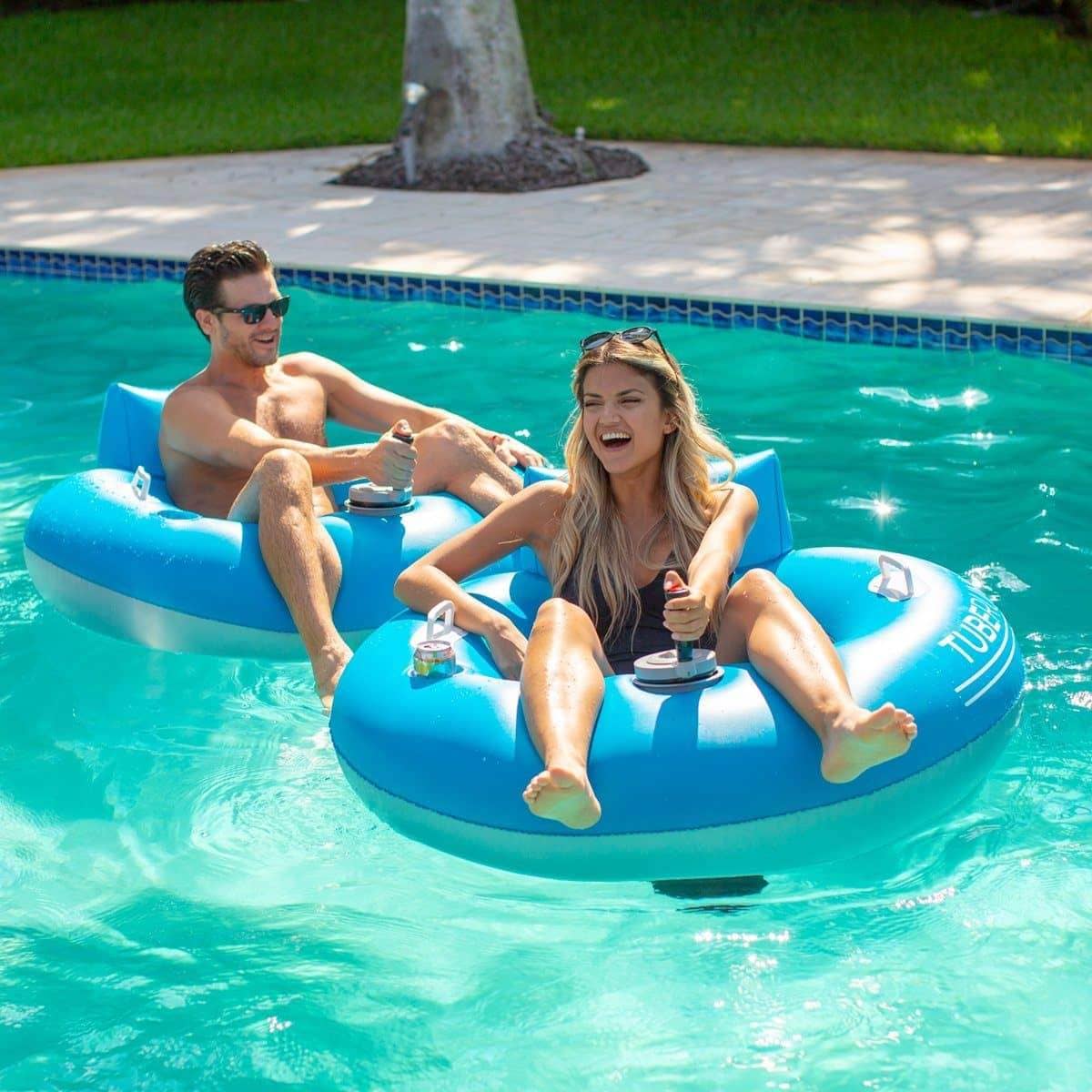 Pool Candy Tube stunner Motorized Jumbo Pool Tube