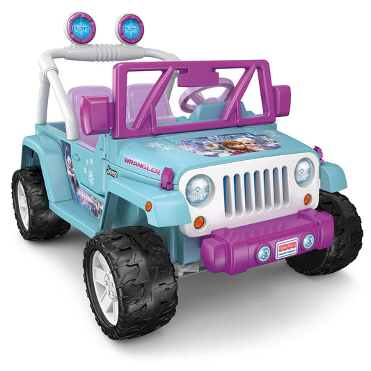 Power Wheels Disney Frozen Jeep Wrangler 12-V