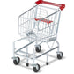 Melissa & Doug Shopping Cart Toy - Metal Grocery Wagon