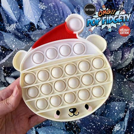 OMG Pop Fidgety -XMAS Polar Bear