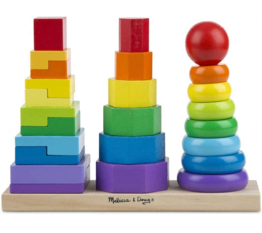 Melissa & Doug Geometric Stacker