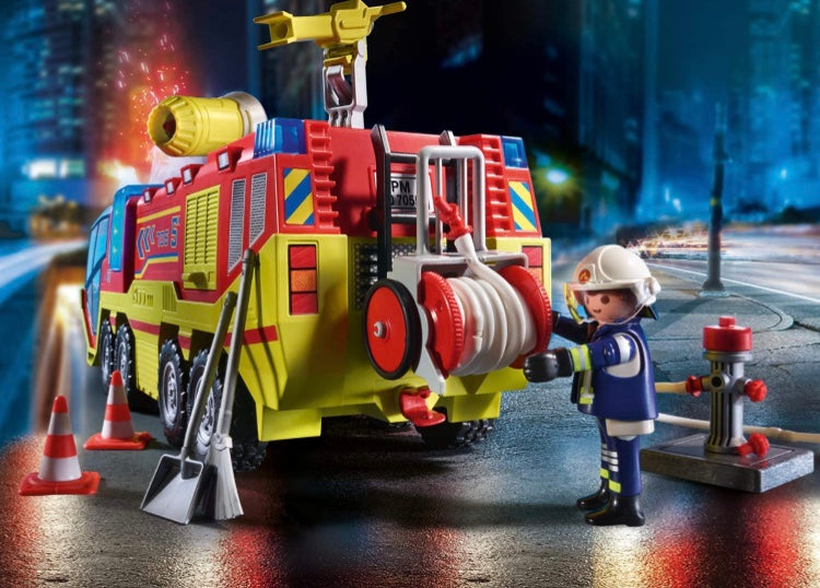 Playmobil Fire Engine with Truck