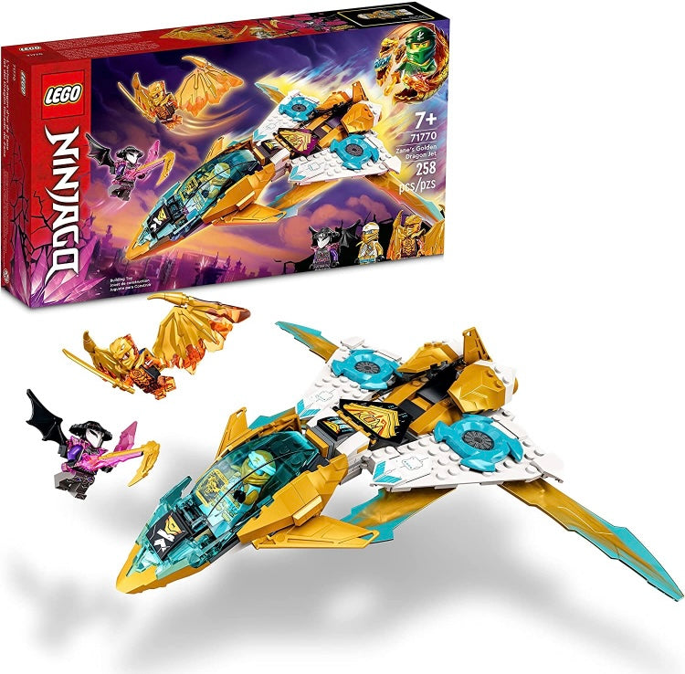 LEGO NINJAGO Zane's Golden Dragon Jet