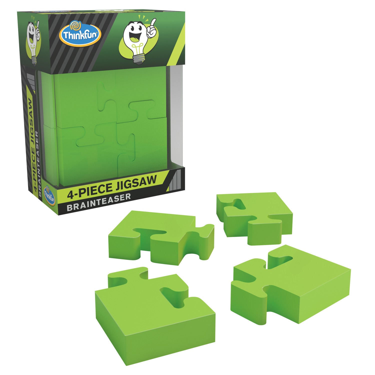ThinkFun 4-Piece Jigsaw Brainteaser - El Mercado de Juguetes