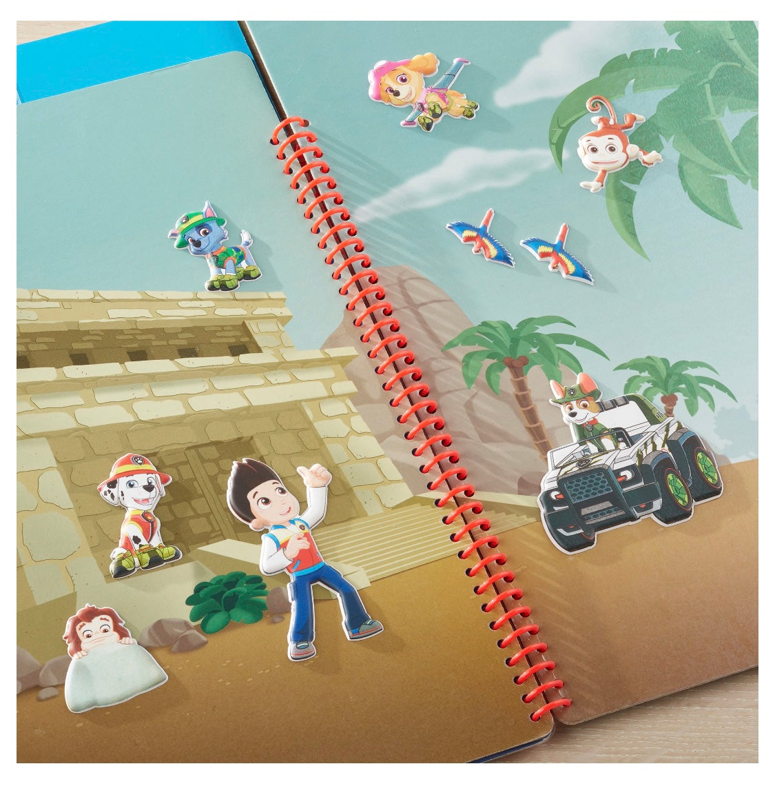 Melissa & Doug Restickable Puffy Stickers Paw Patrol Jungle