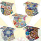Face Masks Assorted ADULTO Flowers Colorful