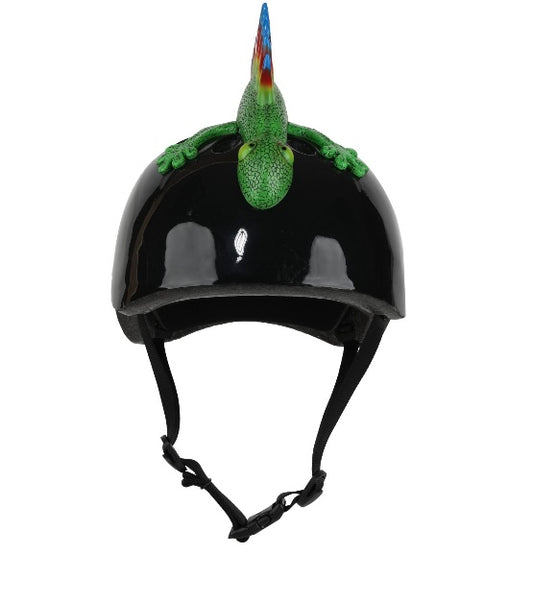 CredHedz Green Lizard Helmet