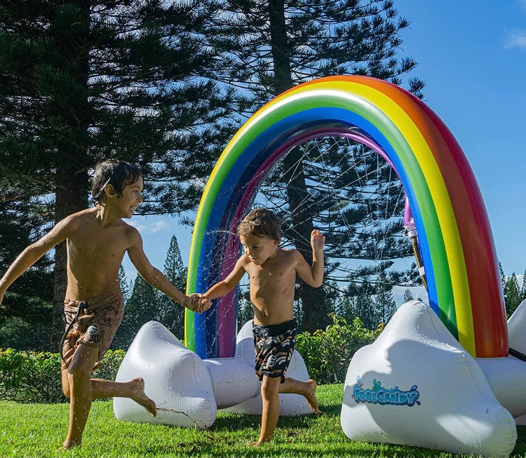 Poolcandy Gigantic Outdoor Water Sprinkler Gigantic Rainbow