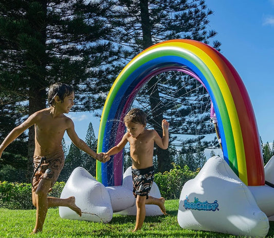 Poolcandy Gigantic Outdoor Water Sprinkler Gigantic Rainbow