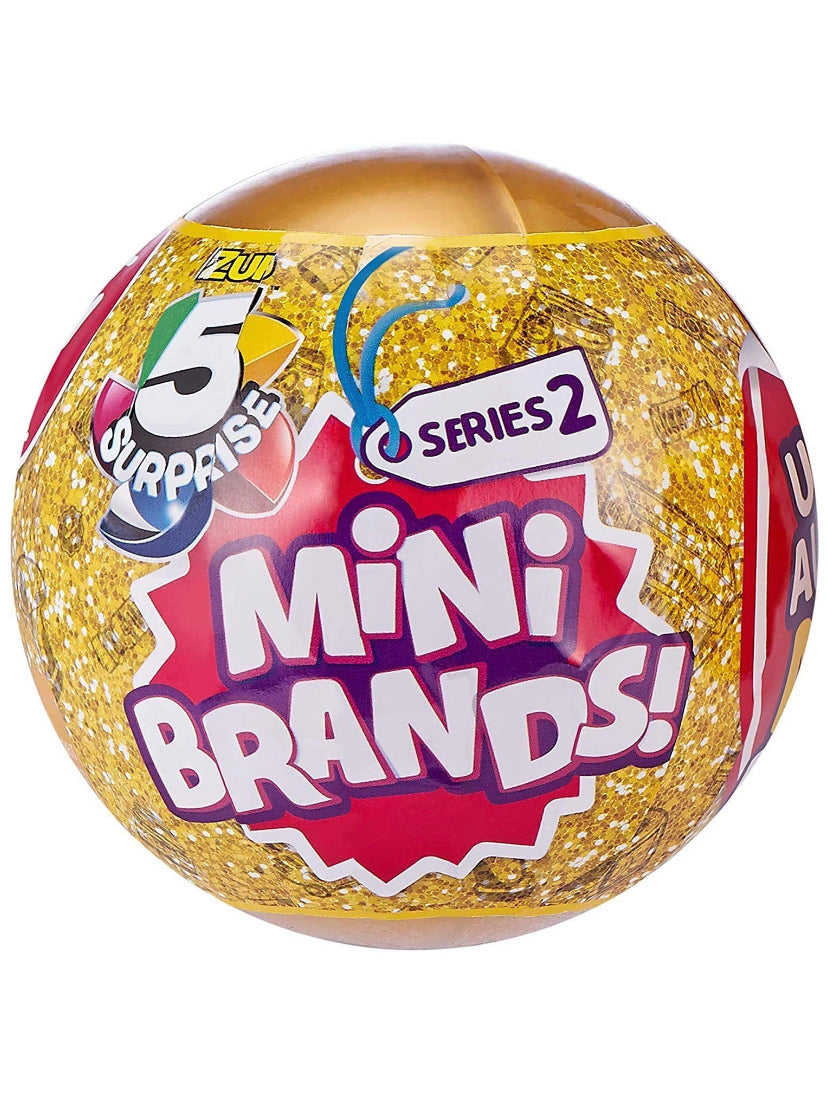 ZURU 5 Surprise Mini Brands! Serie 2 - El Mercado de Juguetes